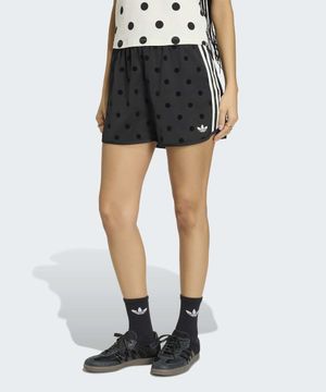 폴카 닷 스프린터 숏 팬츠 - 블랙 / KV1172