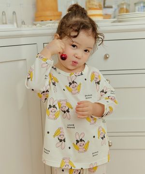 블랙바니 코튼모달 루루핏 실내복