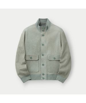 SALVATORE SANTORO 셔츠 레더 자켓 SVUDM26001GYL