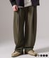 시즌리스 커브 와이드 스웨트팬츠 카키 SJLP1554