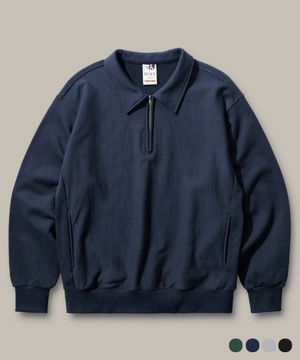 MTOR 디버스위브 카라 맨투맨 네이비 SJMT1558