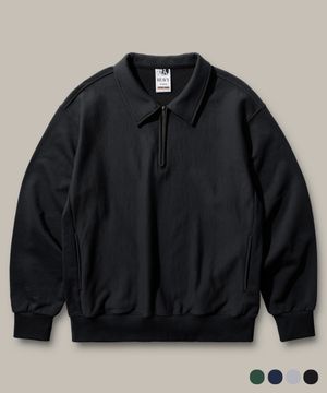 MTOR 디버스위브 카라 맨투맨 블랙 SJMT1558