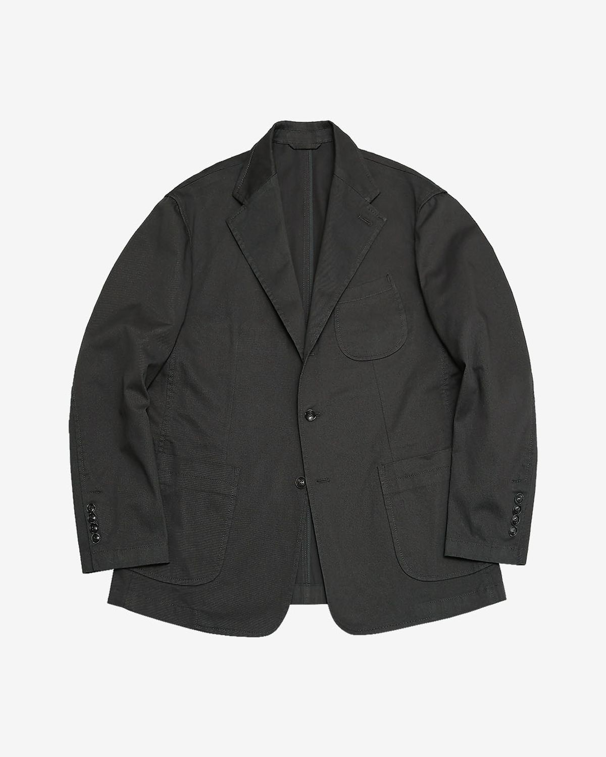 솔티(SORTIE) 416 Cotton Washed Jacket (Charcoal)