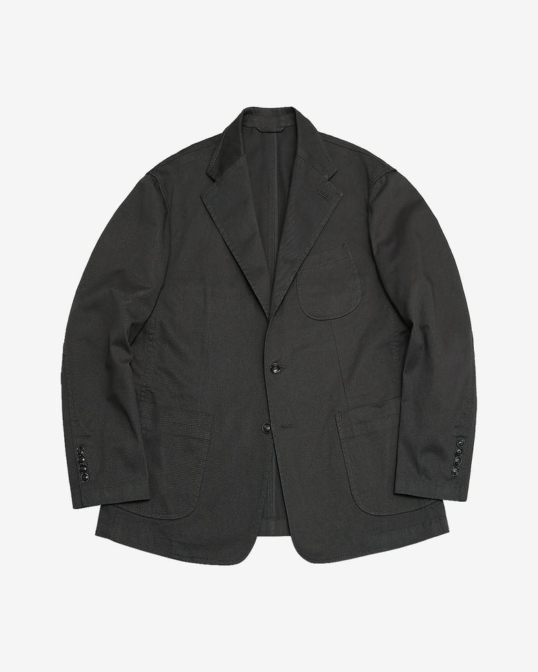 416 Cotton Washed Jacket (Charcoal)