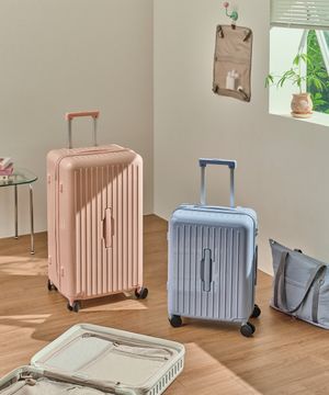 루미 캐리어 여행 기내용 폴리카보네이트 대용량 초경량 지퍼형 트렁크 20인치 49cm