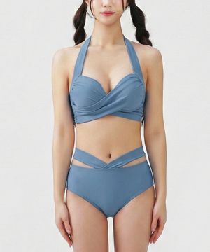 볼륨이 사는 스타일 X 비키니_블루
