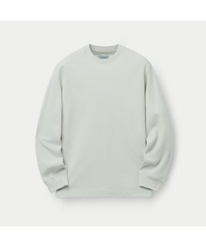 코튼 라운드 긴팔 티셔츠 SATAS26211GYL