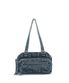 MATIN DUST DENIM ONE POCKET SHOULDER BAG IN BLUE