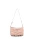 FRONT SHIRRING RIBBON MINI BAG IN PINK