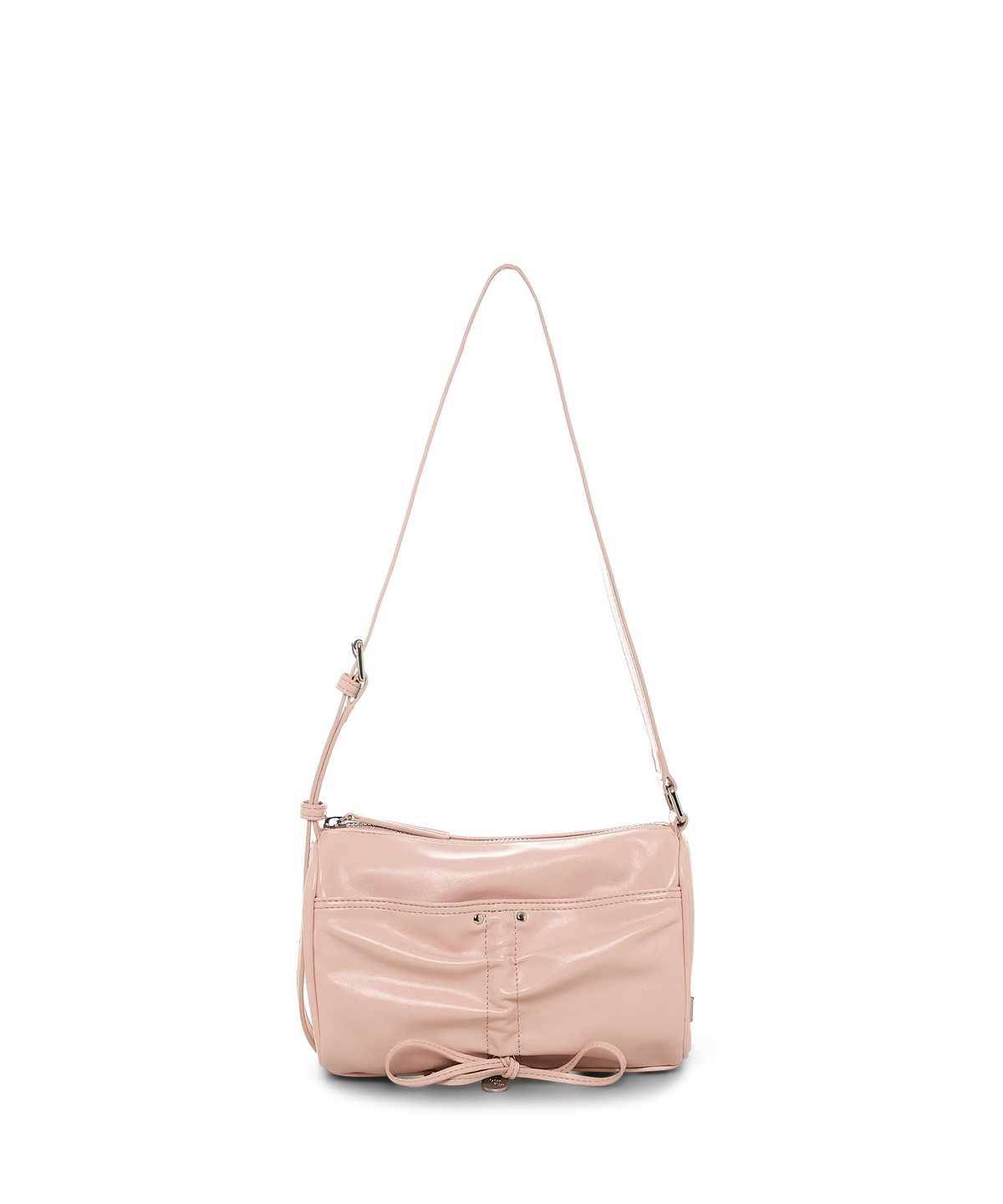 마뗑킴(MATIN KIM) FRONT SHIRRING RIBBON MINI BAG IN PINK