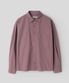 크롭 바이오워시드 페이퍼 셔츠_퍼플