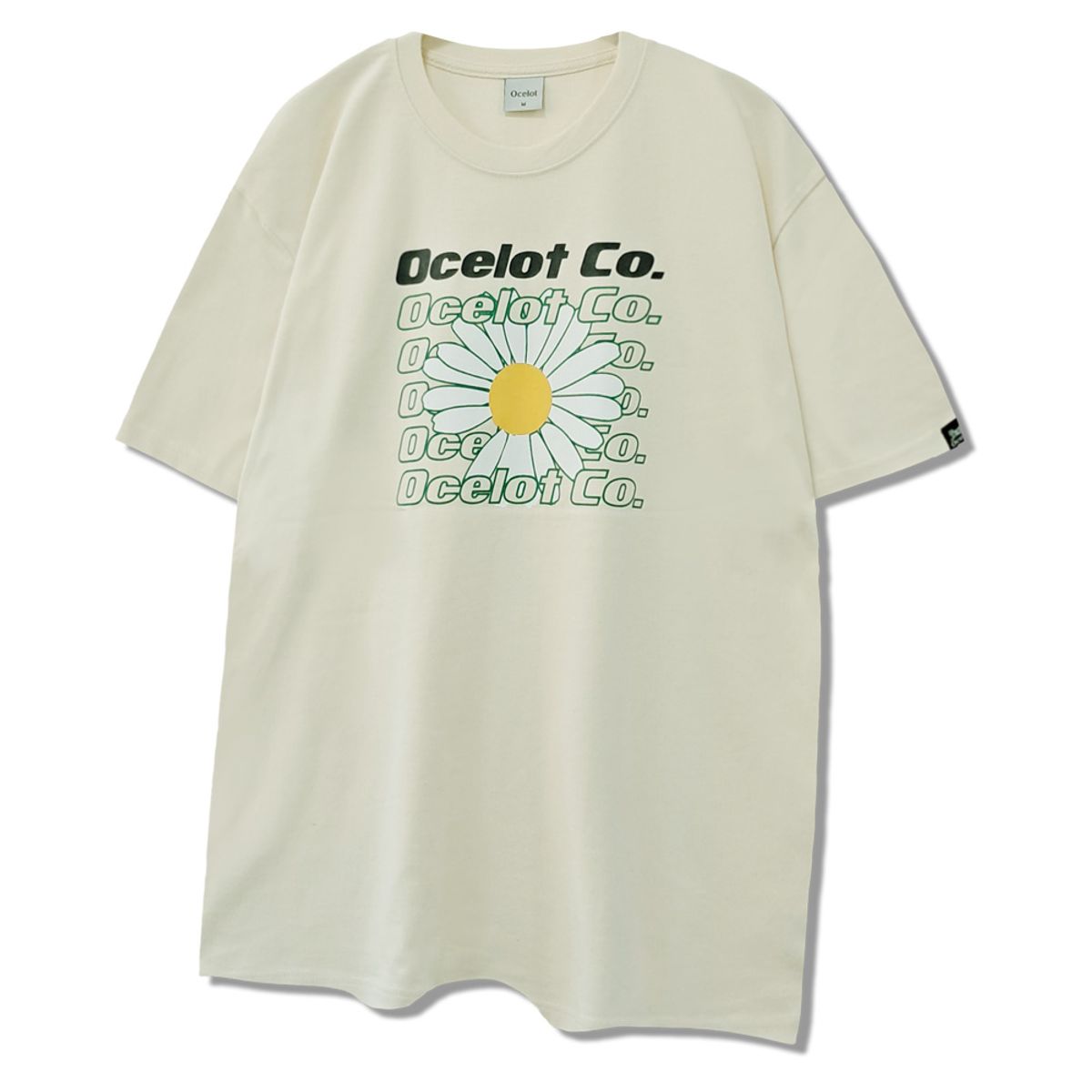 오실롯(OCELOT) C55 오코데이지 반팔티_크림