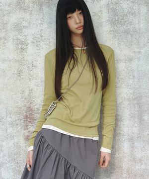 [ESSENTIAL] ESSENTIAL ROUND TOP_OLIVE