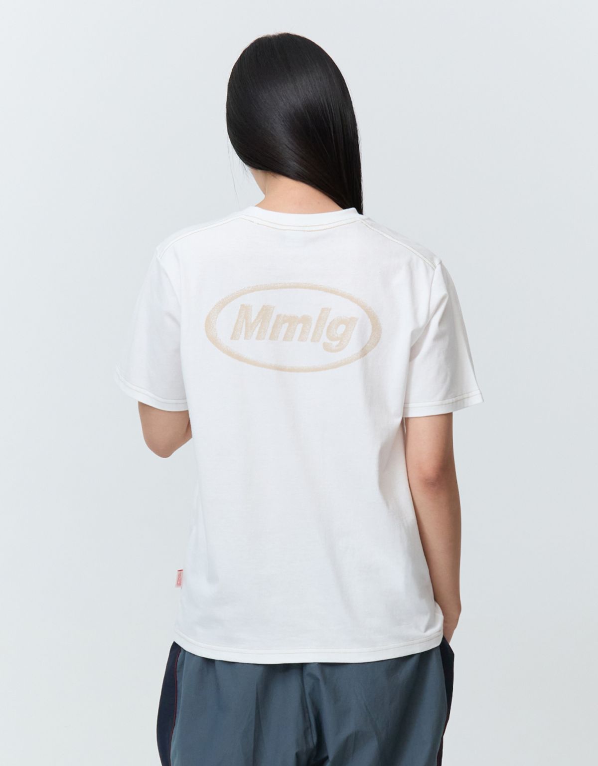 엠엠엘지(MMLG) CONTRAST STITCH HF-T (EVERY WHITE)