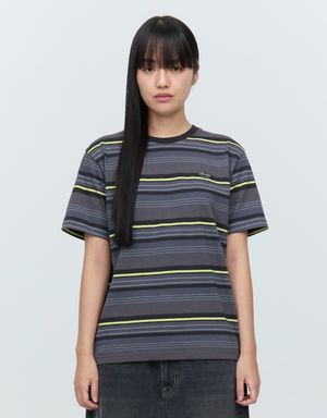 POP STRIPE HF-T (BLACK)