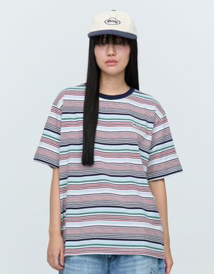 POP STRIPE HF-T (BLUE)