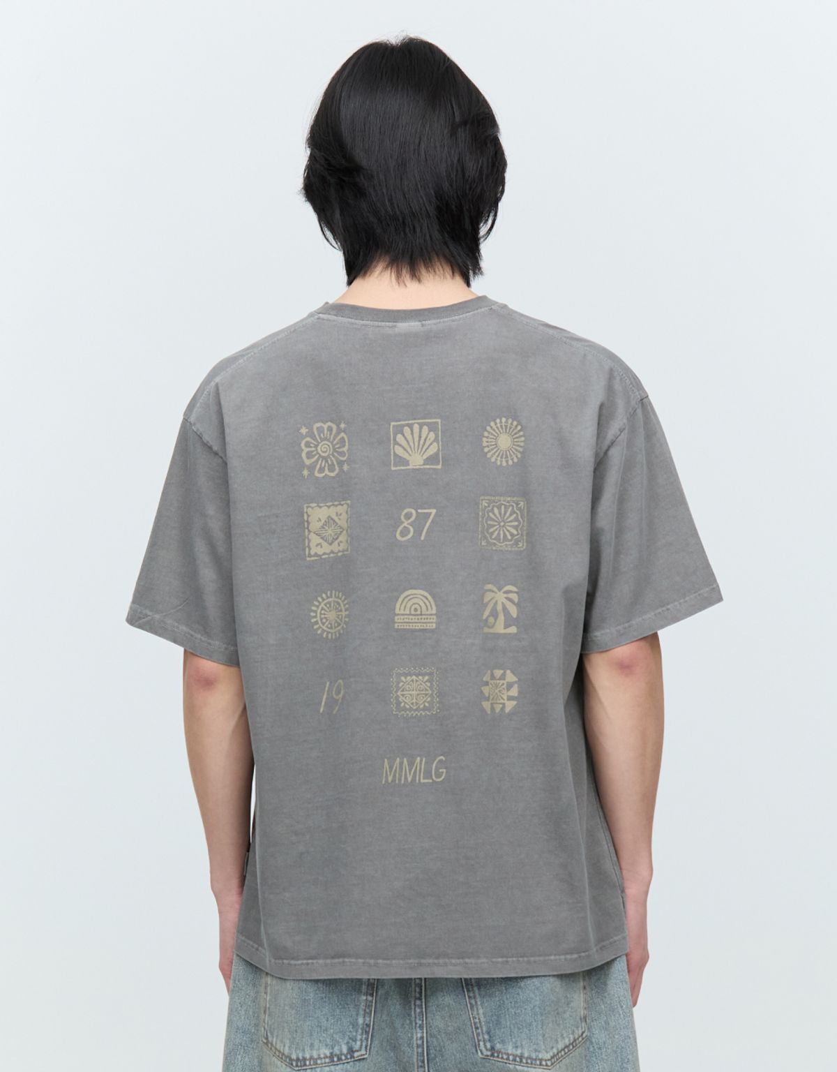 엠엠엘지(MMLG) DYED CLASSIC STAMP HF-T (CHARCOAL)