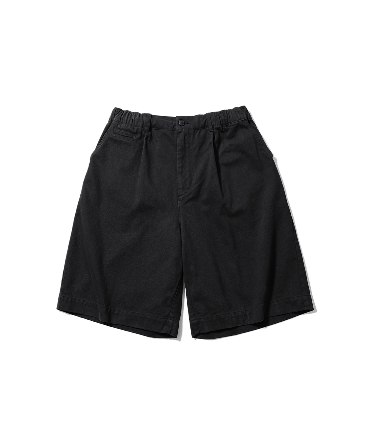 MUSINSA公式 | ANGLAN Proper Chino Half Pants - Black