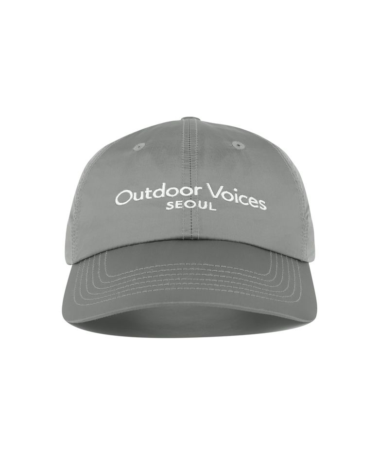 SEOUL EXCLUSIVE NYLON CAP (CHARCOAL)