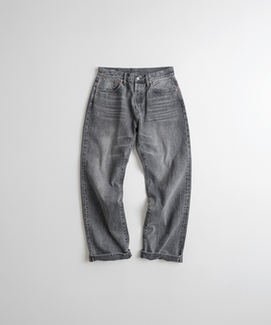 312R SELVEDGE DENIM PANTS washed black