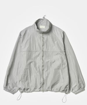 라인 파이핑 윈드브레이커 (그레이
