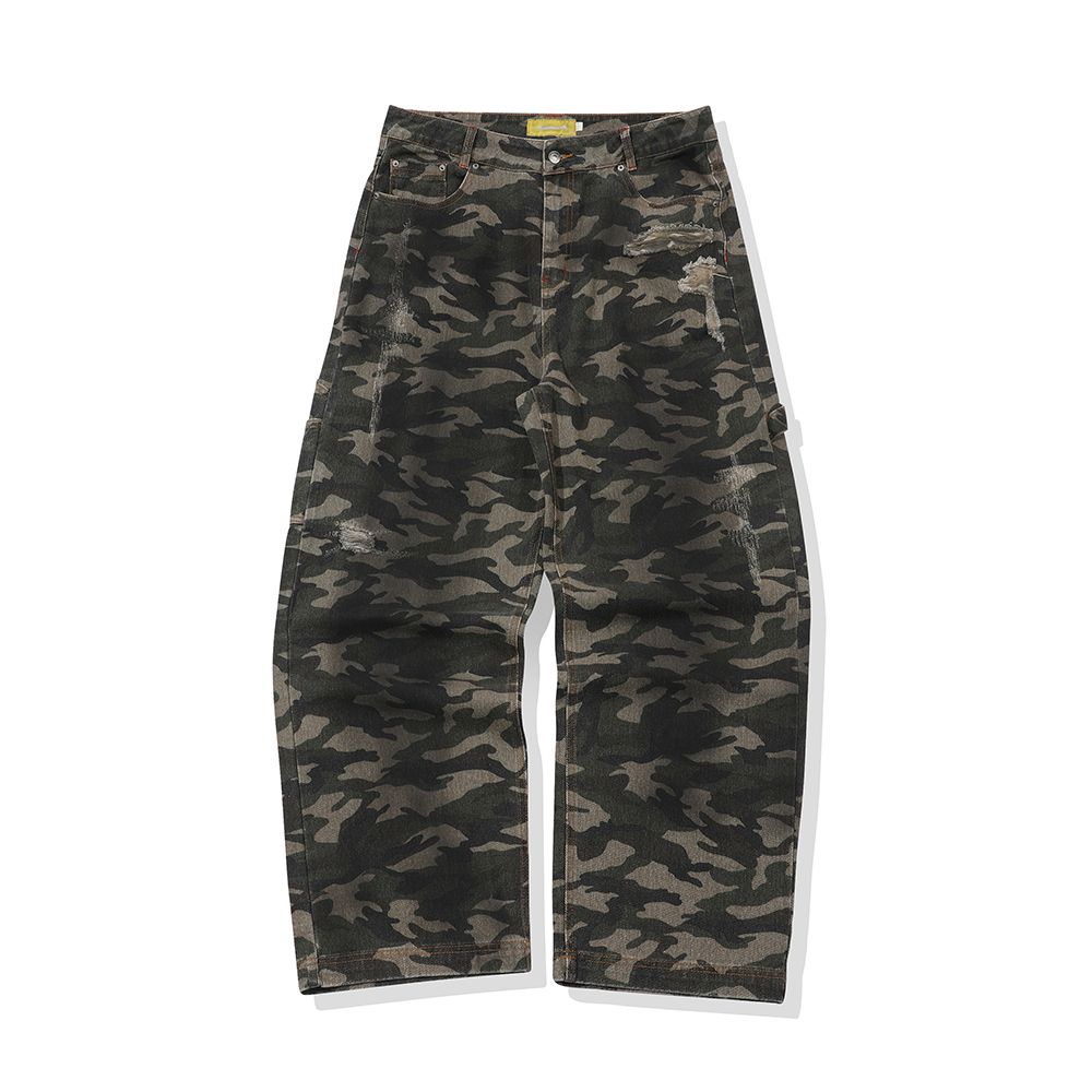 MUSINSA公式 | MAINBOOTH Destroyed Camo Pants(CAMO)
