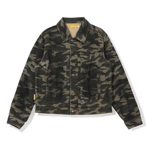Destroyed Camo Trucker Jacket(CAMO)