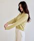 Soft Collared Knit Sweater (Olive)