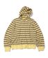 Cookie Stripe Hood T-shirt(YELLOW)