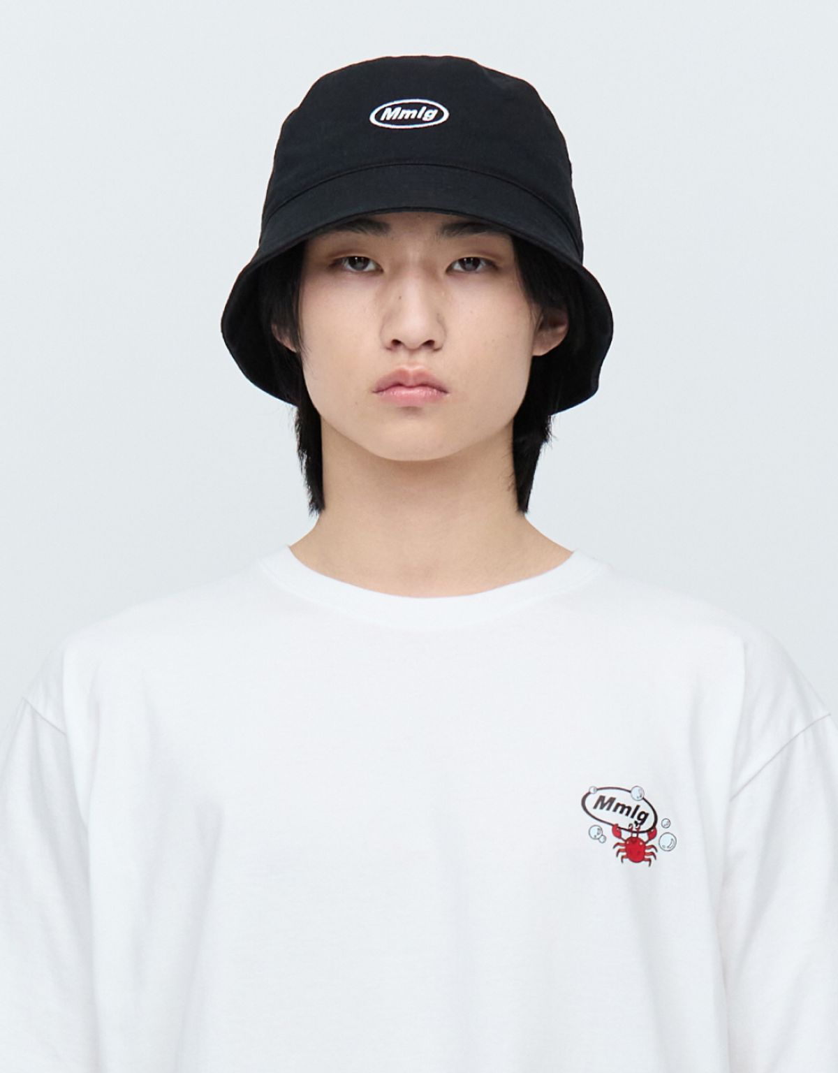 엠엠엘지(MMLG) MMLG COTTON BUCKET HAT (BLACK)