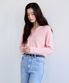 Soft Collared Knit Sweater (Pink)