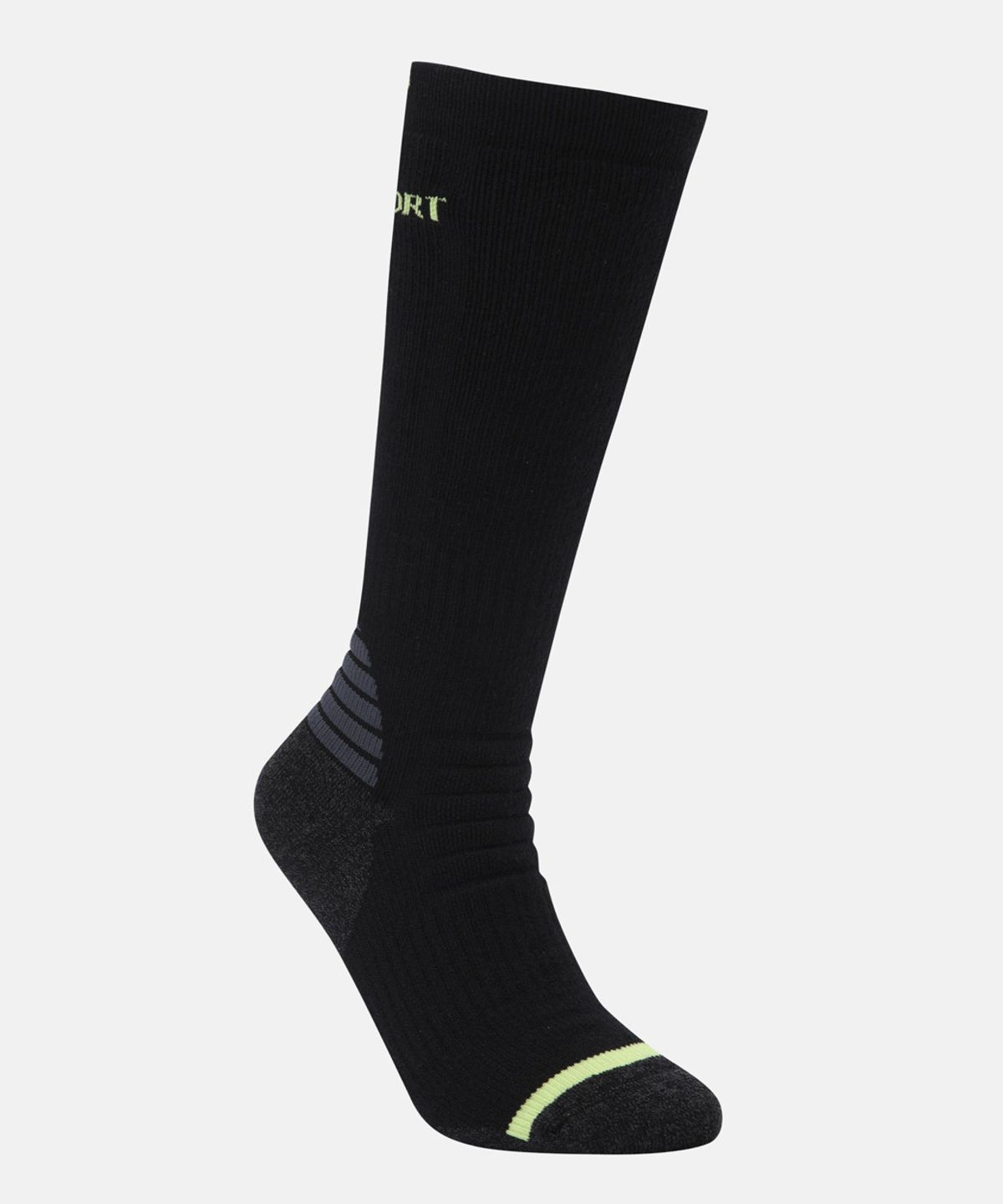 코오롱스포츠(KOLON SPORT) 하이킹 컴프레션 하이 삭스 QELAX26101BLK