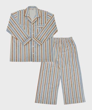 (uni)맨션스트라이프 수면 파자마 세트