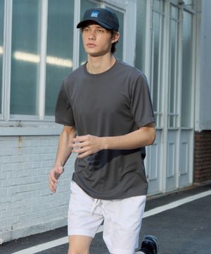 UNI 쿨 COOL 메쉬 냉감 통기성 기능성 반팔티셔츠 그레이