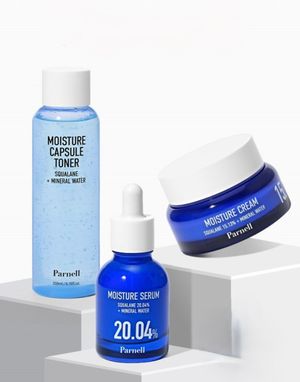 스쿠알란 미네랄 워터 수분 토너+세럼+크림 SET (+스쿠알란 마스크 2매 증정)