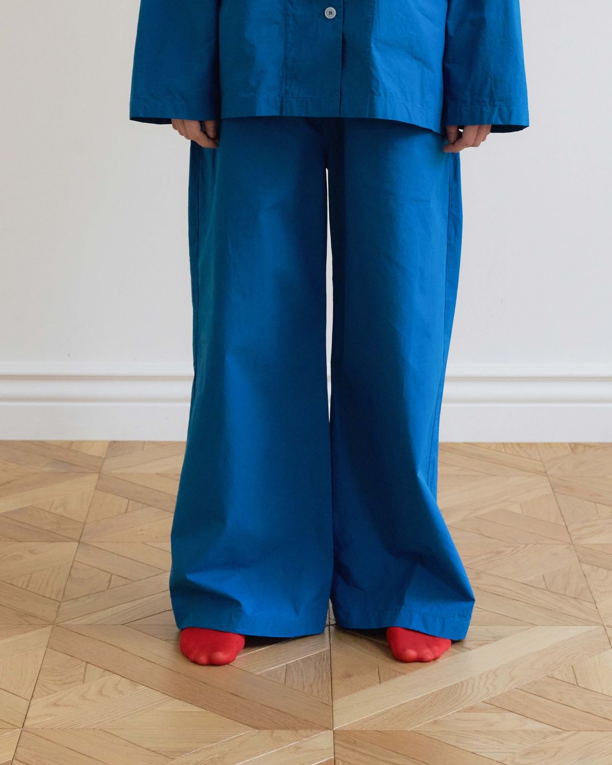 모잉모잉(MOIN MOIN) Long daily pajamas pants, Night sea