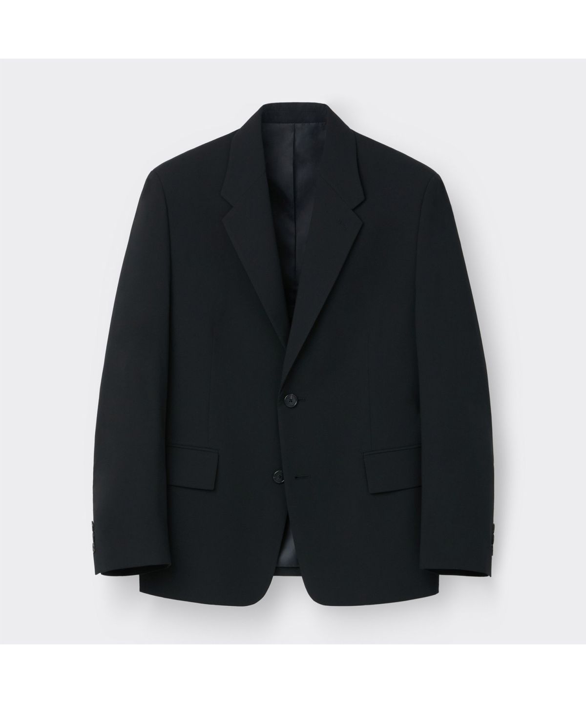 커스텀멜로우(CUSTOMELLOW) Black Relaxed Fit Setup Jacket C9JAM26221BKX