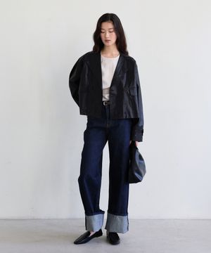 Selvedge Roll-Up Denim (Blue)