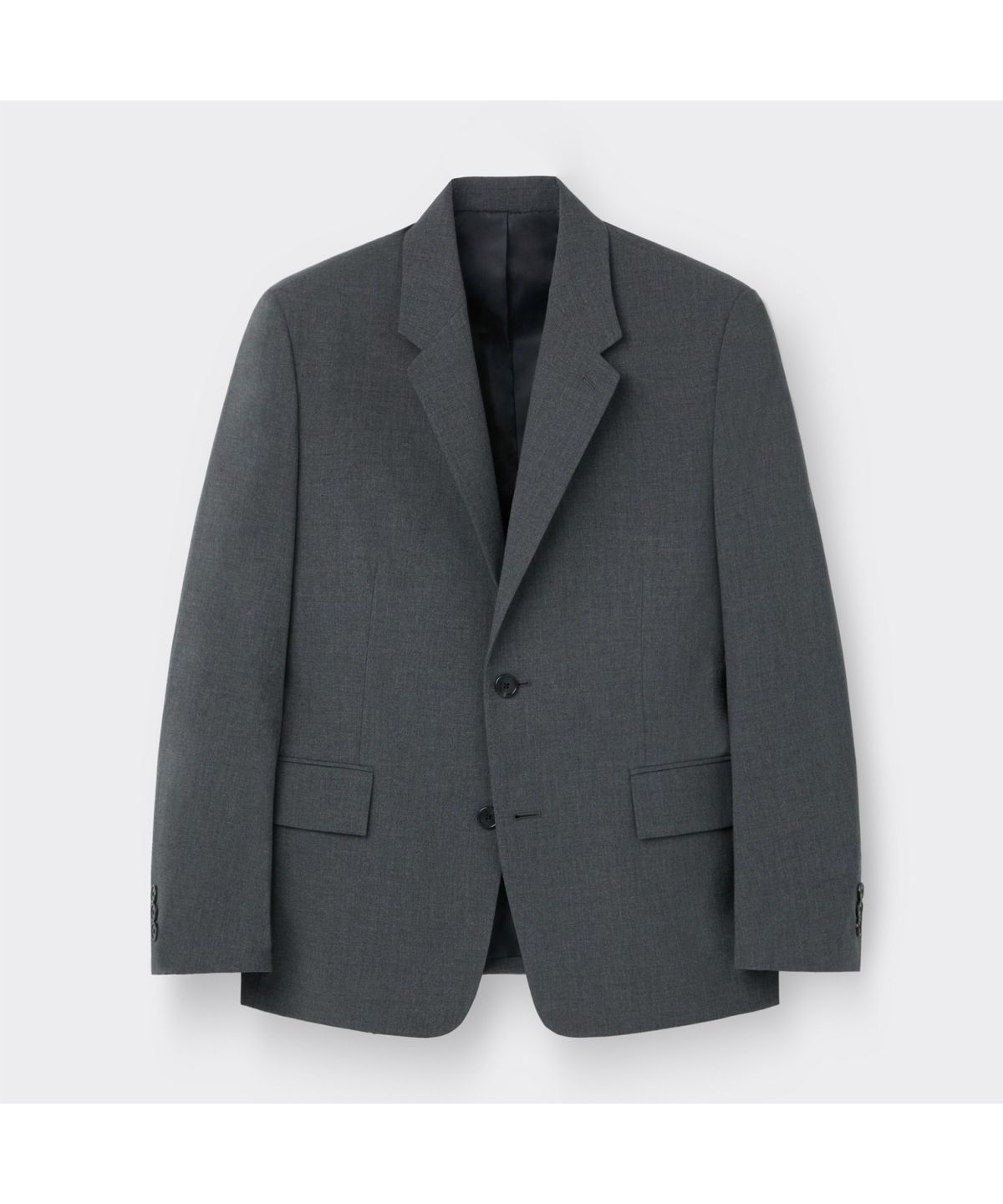 커스텀멜로우(CUSTOMELLOW) Grey Relaxed Fit Setup Jacket C9JAM26221GYX
