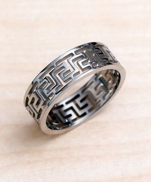 헬레그 BM261R1238 남자 여자 반지 빈티지