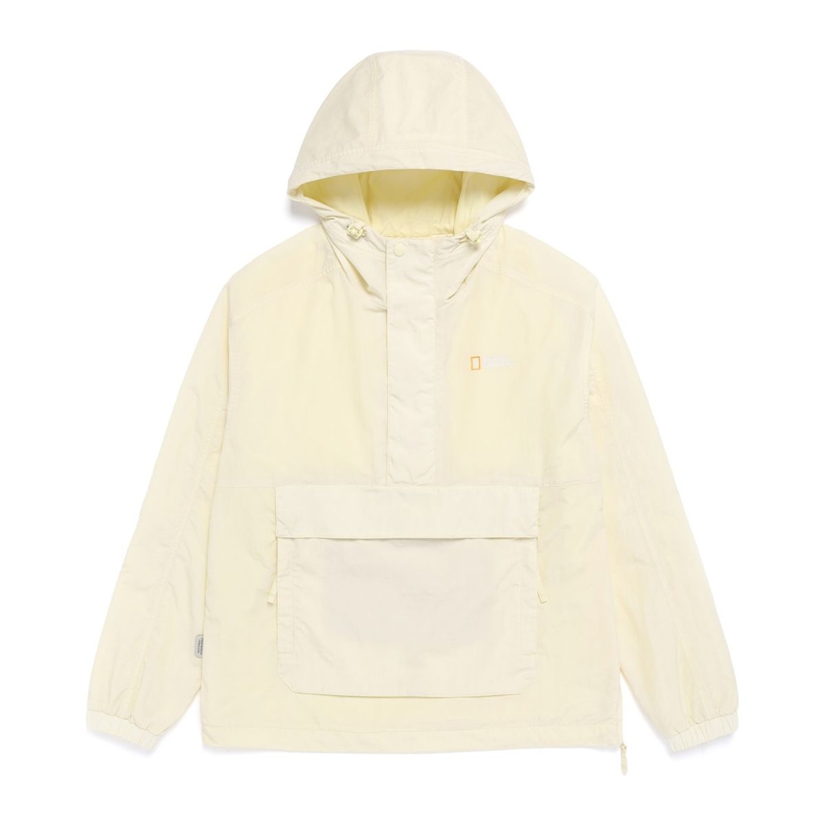 내셔널지오그래픽(NATIONALGEOGRAPHIC) N261UJP062 오르카 타슬란 후드 아노락 점퍼 PALE YELLOW