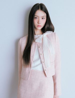 진주 트위드 자켓 RMJKG24S51