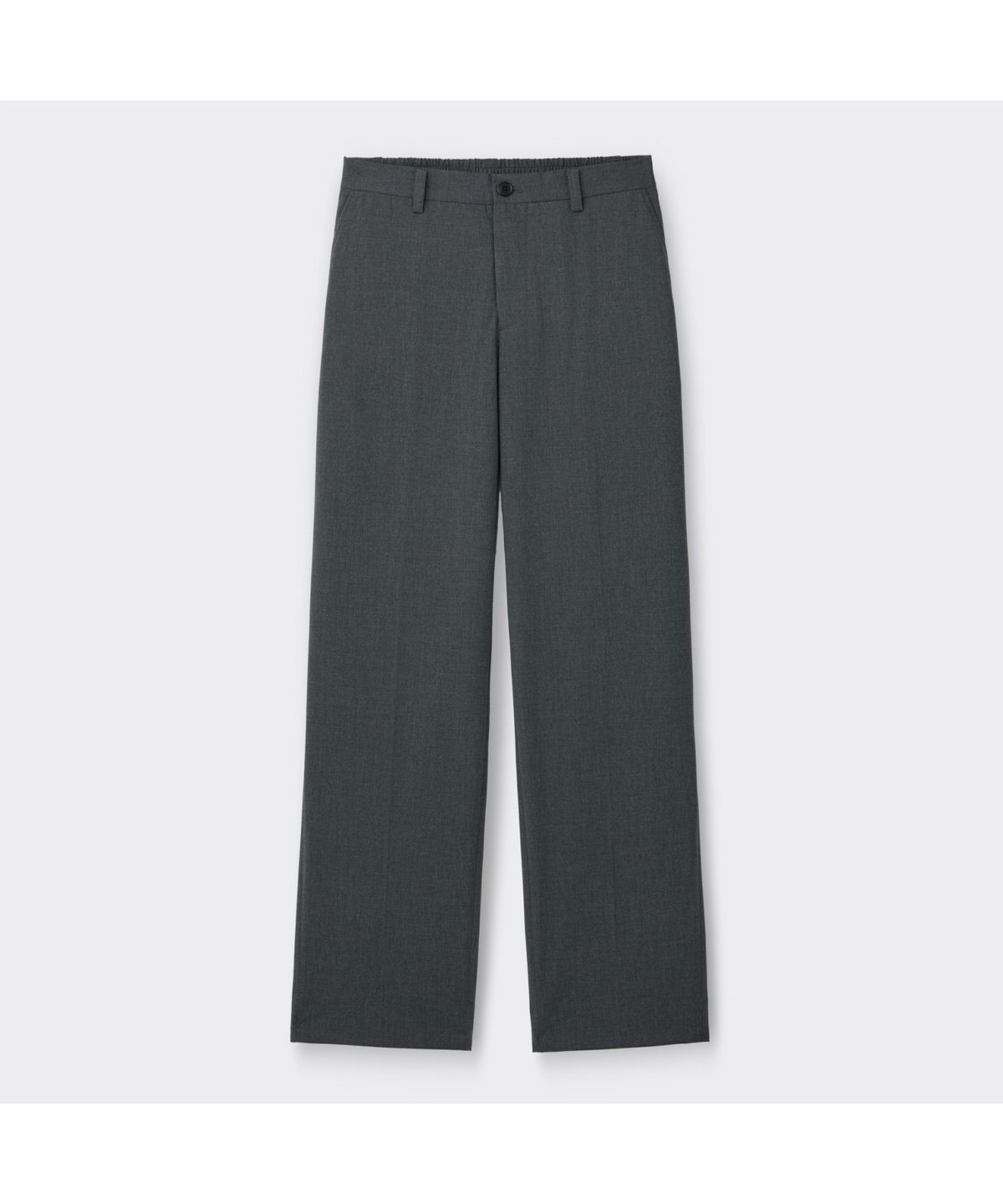 커스텀멜로우(CUSTOMELLOW) Grey Relaxed Fit Setup Pants C9PAM26221GYX