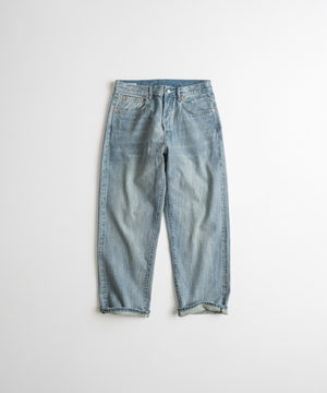 522C SELVEDGE NEP DENIM PANTS bleached