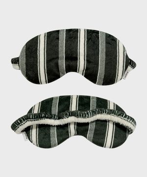 모던스트라이프 그린 수면안대 암막 아이마스크