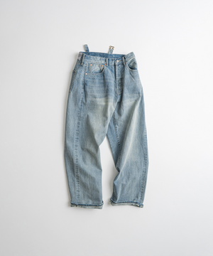 523L SELVEDGE DENIM PANTS bleached