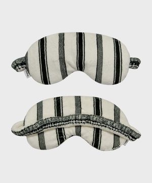 모던스트라이프 아이보리 수면안대 암막 아이마스크