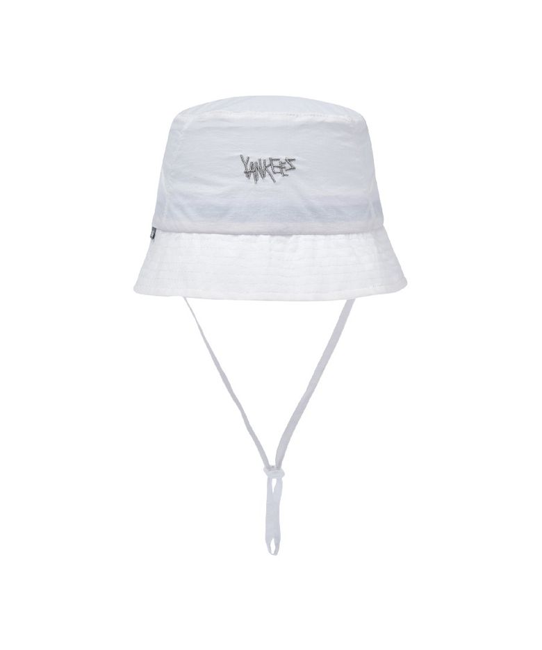 스포티브 경량 립스탑 버킷햇 NY (White)