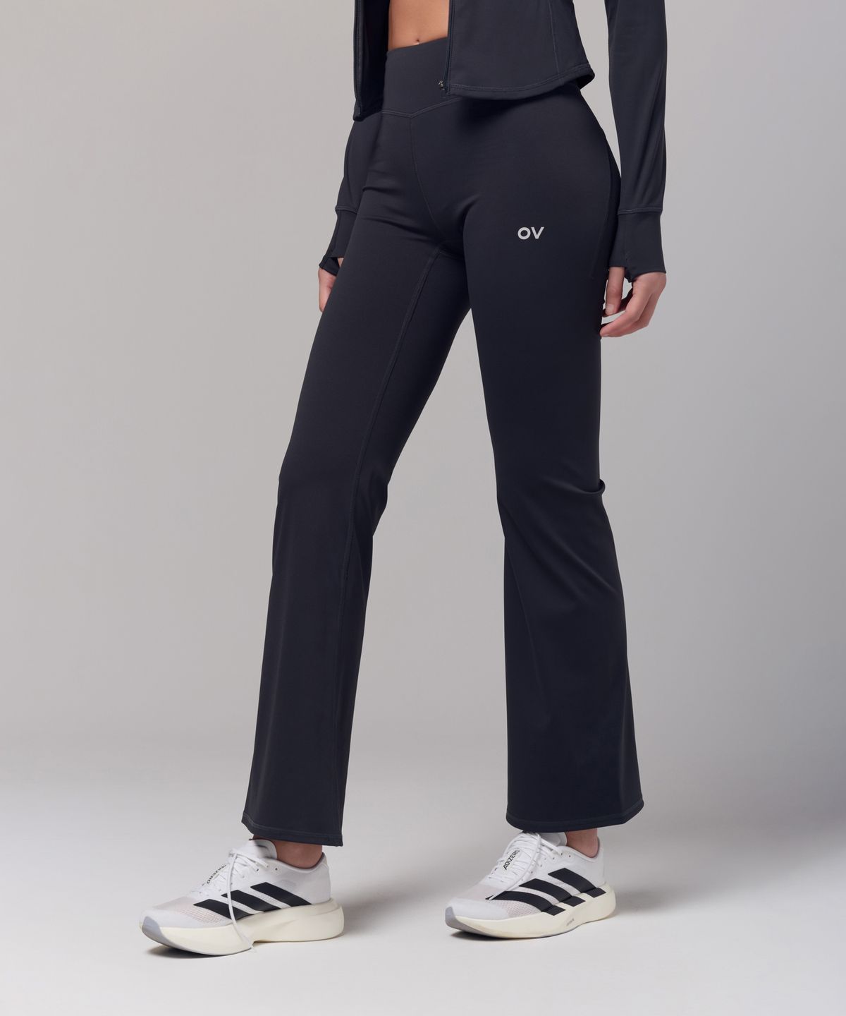 아웃도어 보이스(OUTDOOR VOICES) (W)Technol-OV™ COMFY FLEX FLARE LEGGINGS (CHARCOAL)