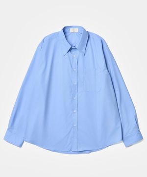 컴포트 실키 셔츠 (스카이블루
